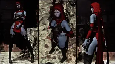 《上古卷轴5：天际重制版》塞纳服装外观MOD截图3