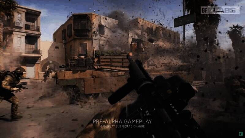 《战地6》游戏背景画面