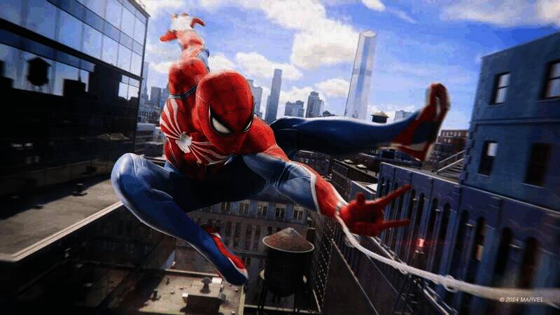 《漫威蜘蛛侠 2》游戏中城市混乱场景