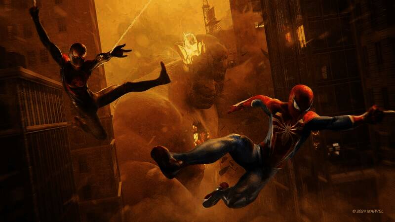 《漫威蜘蛛侠 2》游戏地图场景