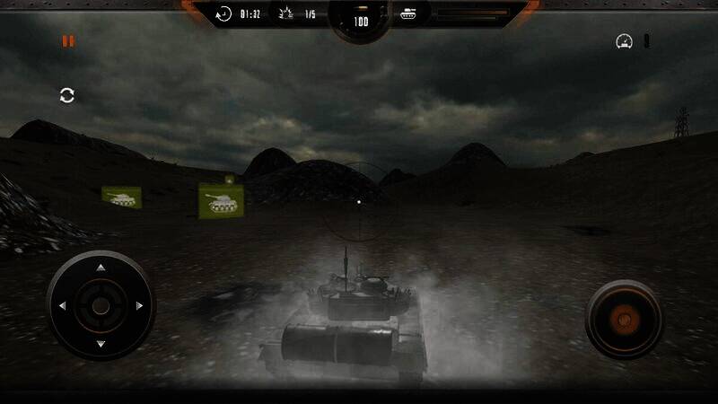 坦克模拟器前线游戏画面