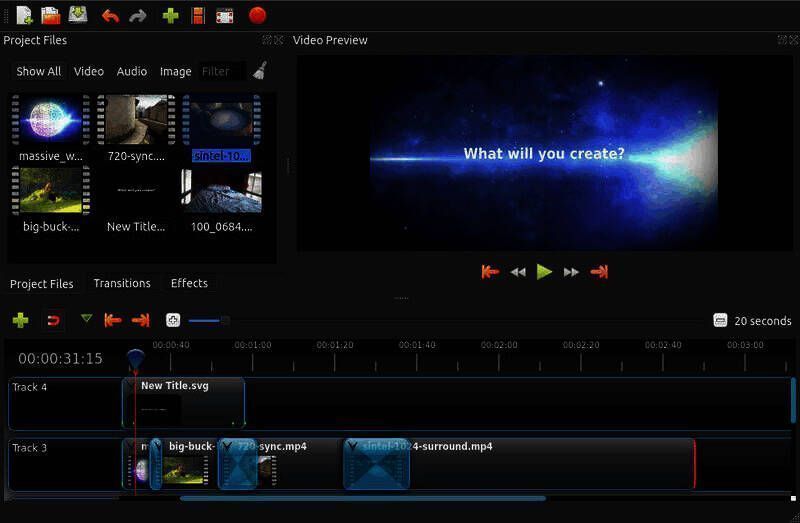 OpenShot跨平台支持示意图