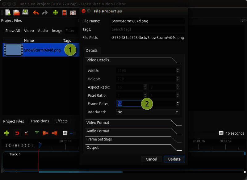 OpenShot视频特效示例