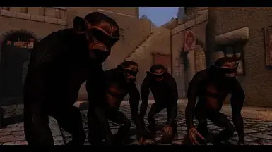 《上古卷轴5：天际重制版》可召唤黑猩猩部队MOD截图一