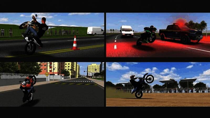 摩托平衡3D游戏画面