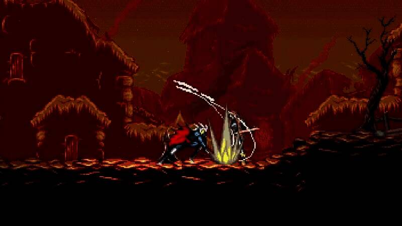 游戏中的战斗场景