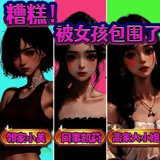 糟糕！被女孩包围了！ 无广告版 V1.0