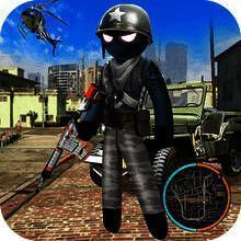 陆军火柴人绳索英雄 手机版 V1.0